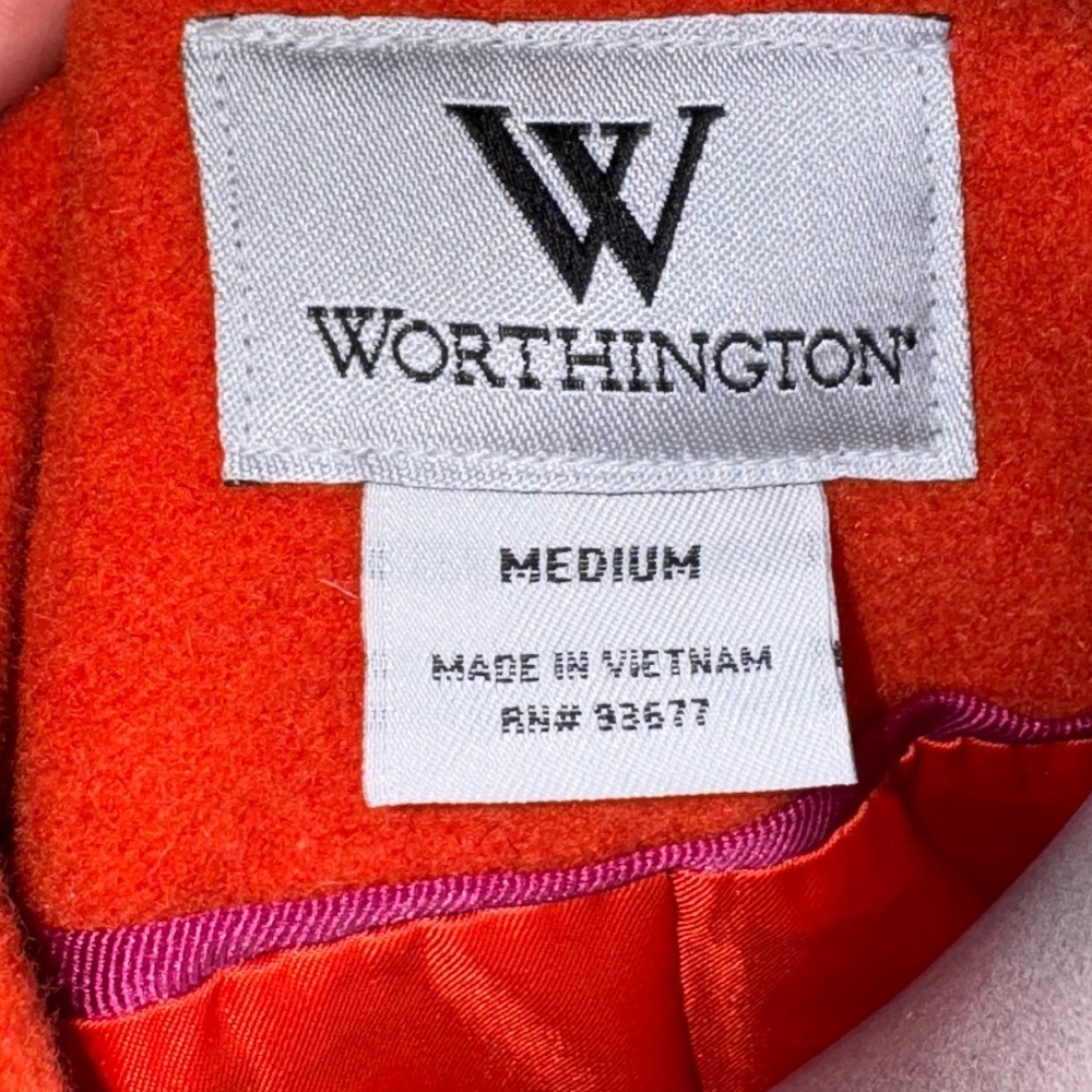 Worthington Wool Trench Coat - Picture 4 of 7